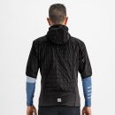 Sportful RYTHMO PUFFY bunda s krátkym rukávom čierne