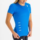 Sportful CARDIO dámsky dres krátky rukáv briliantovo modrý