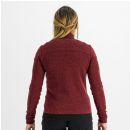 Sportful XPLORE dámska flisová bunda vínovočervená