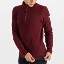 Sportful XPLORE dámska flisová bunda vínovočervená