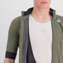 Sportful FIANDRE PRO bunda s kr. rukávom kaki