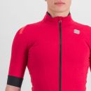 Sportful Fiandre Pro bunda s krátkym rukávom tmavoružová