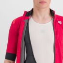 Sportful Fiandre Pro bunda s krátkym rukávom tmavoružová