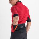 Sportful Fiandre Pro bunda s krátkym rukávom tmavoružová