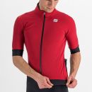 Sportful Fiandre Pro bunda s krátkym rukávom tmavoružová