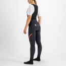 Sportful Fiandre NoRain dámske nohavice s trakmi čierne