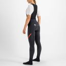 Sportful Fiandre NoRain dámske nohavice s trakmi čierne