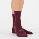 Sportful WOOL W 16 ponožky vínové/čierne