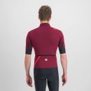 Sportful Fiandre Light NoRain bunda s kr. rukávom  vínovočervená