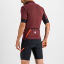 Sportful Fiandre Light NoRain bunda s kr. rukávom  vínovočervená