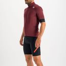 Sportful Fiandre Light NoRain bunda s kr. rukávom  vínovočervená