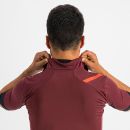 Sportful Fiandre Light NoRain bunda s kr. rukávom  vínovočervená