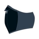 Sportful Maska na tvár čierna