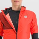 Sportful SUPERGIARA PUFFY dámska bunda KR červený grepfruit