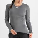Sportful MIDWEIGHT dámske tričko s dl. rukávom sivé