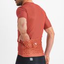 Sportful Checkmate Dres červený/staroružový