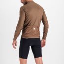 Sportful CHECKMATE THERMAL dres kožený/antracitový/červený grepfruit