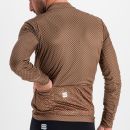 Sportful CHECKMATE THERMAL dres kožený/antracitový/červený grepfruit