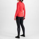 Sportful CHECKMATE THERMAL dámsky dres červený grepfruit/malinový/žltý