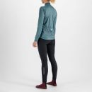 Sportful CHECKMATE THERMAL dámsky dres modrý/kaki/červený grepfruit