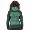 Karpos MARMAROLE dámska bunda FROSTY S./tmavozelená