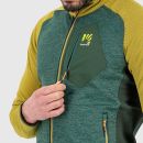 Karpos ODLE flíska tmavozelená/zlatohnedá