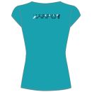 Karpos Loma Dámske Tričko tyrkysové/biele/modré