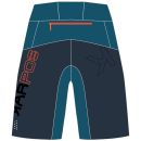 Karpos Rapid Baggy Kraťasy modré/tmavomodré/oranžové
