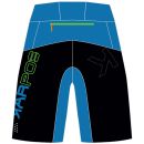 Karpos Rapid Baggy Kraťasy modré/čierne/zelené fluo