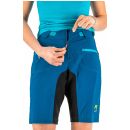 Karpos Ballistic Evo Dámske Kraťasy modré/čierne/tyrkysové