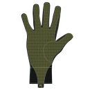 Karpos Alagna Rukavice čierne/fluo zelené