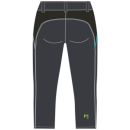 Karpos FANTASIA Dámske 3/4 nohavice, tmavosivé, čierne