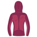 Karpos PARETE dámska bunda Innuendo/Cherries Jubilee