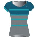 Karpos Verve Dámske Tričko modré/tyrkysové