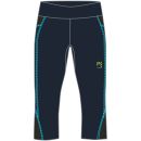 Karpos Quick Evo Dámske 3/4 Nohavice modré/tyrkysové
