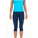 Karpos Quick Evo Dámske 3/4 Nohavice modré/tyrkysové