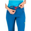 Karpos Tre Cime Dámske Nohavice modré/tyrkysové