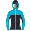 Karpos Lot Rain Dámska Bunda tmavomodrá/tyrkysová