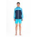 Karpos Lot Rain Dámska Bunda tmavomodrá/tyrkysová