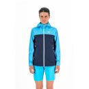 Karpos Lot Rain Dámska Bunda tmavomodrá/tyrkysová