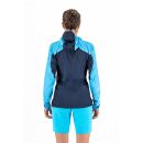 Karpos Lot Rain Dámska Bunda tmavomodrá/tyrkysová