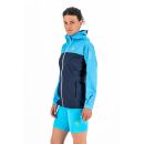 Karpos Lot Rain Dámska Bunda tmavomodrá/tyrkysová