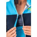 Karpos Lot Rain Dámska Bunda tmavomodrá/tyrkysová