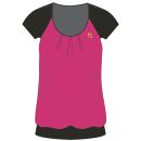 Karpos Cengia Dámske Tričko ružové/čierne