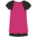Karpos Cengia Dámske Tričko ružové/čierne