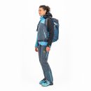 Karpos MARMOLADA dámska bunda bridlicová/tyrkysová/čierna