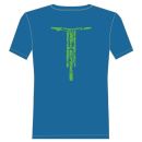 Karpos VAL FEDERIA tričko Indigo Bunting Print 1