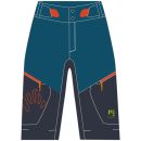 Karpos Val Federia Nohavice modré/tmavomodré/oranžové