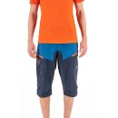 Karpos Val Federia Nohavice modré/tmavomodré/oranžové