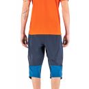 Karpos Val Federia Nohavice modré/tmavomodré/oranžové